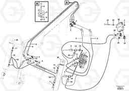 6892 Attachment tilt hydraulic circuit MC90B, Volvo Construction Equipment