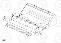 56812 Bucket tooth protection MC60B, Volvo Construction Equipment