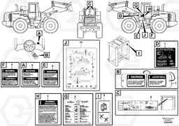 6809 Decals L220E SER NO 4003 - 5020, Volvo Construction Equipment