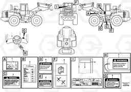 2979 Decals L180E S/N 8002 - 9407, Volvo Construction Equipment