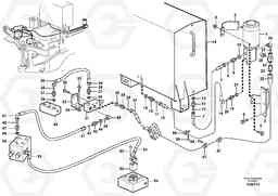 1707 Secondary steering system. L180E S/N 8002 - 9407, Volvo Construction Equipment