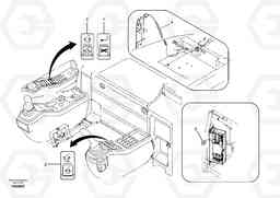 64407 Switch, quickfit control EC290B SER NO INT 13562- EU & NA 80001-, Volvo Construction Equipment