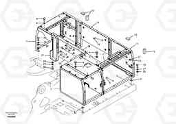 69937 Cowl frame EC290B SER NO INT 13562- EU & NA 80001-, Volvo Construction Equipment