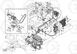 101242 Air conditioning line, cooling and heater EC290B SER NO INT 13562- EU & NA 80001-, Volvo Construction Equipment