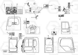 28977 Decal, inner location EC290B SER NO INT 13562- EU & NA 80001-, Volvo Construction Equipment