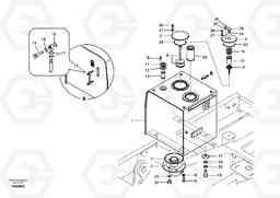 78880 Hydraulic oil tank EC290B SER NO INT 13562- EU & NA 80001-, Volvo Construction Equipment