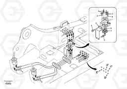 28699 Servo system, changing lever function EC290B SER NO INT 13562- EU & NA 80001-, Volvo Construction Equipment