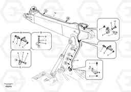 6323 Working hydraulic, oil leak on adjustable boom EC290B SER NO INT 13562- EU & NA 80001-, Volvo Construction Equipment