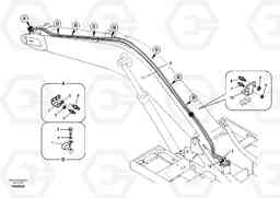 21013 Working hydraulic, quick fit on boom EC290B SER NO INT 13562- EU & NA 80001-, Volvo Construction Equipment