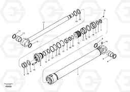 106195 Boom cylinder EC290B SER NO INT 13562- EU & NA 80001-, Volvo Construction Equipment