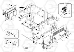 4878 Door, side EC240B SER NO INT 12641- EU & NA 80001-, Volvo Construction Equipment