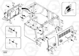 49333 Door, side EC240B SER NO INT 12641- EU & NA 80001-, Volvo Construction Equipment