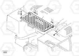 54639 Cover, control valve EC240B SER NO INT 12641- EU & NA 80001-, Volvo Construction Equipment