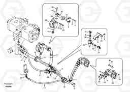 70510 Hydraulic system, oil cooling system EC240B SER NO INT 12641- EU & NA 80001-, Volvo Construction Equipment