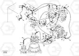 91875 Servo system, pump piping and filter mount. EC240B SER NO INT 12641- EU & NA 80001-, Volvo Construction Equipment