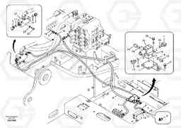 76760 Servo system, control valve to solenoid valve EC240B SER NO INT 12641- EU & NA 80001-, Volvo Construction Equipment
