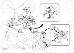 99536 Working hydraulic, hammer and shear for 1st pump flow EC240B SER NO INT 12641- EU & NA 80001-, Volvo Construction Equipment