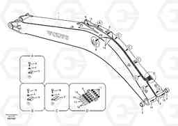 80308 Boom and grease piping EC240B SER NO INT 12641- EU & NA 80001-, Volvo Construction Equipment