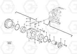 18640 Pump drive power take-off EW160B, Volvo Construction Equipment