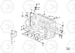 57990 Cylinder block EC135B SER NO 20001-, Volvo Construction Equipment