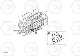 39541 Valve body BL70, Volvo Construction Equipment