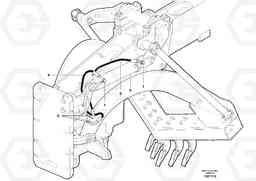 2892 Mid mount scarifier hydraulic circuit G900 MODELS S/N 39300 -, Volvo Construction Equipment