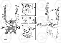 61036 Excavator Controls ISO BL70, Volvo Construction Equipment