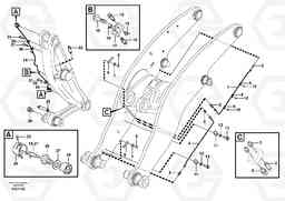 58570 Extended lube points for lift arm system L350F, Volvo Construction Equipment