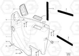 6417 Instrument panel, left ECR38 TYPE 602, Volvo Construction Equipment