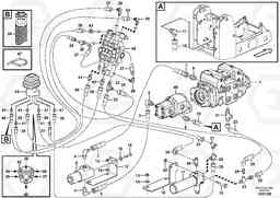 102963 Single control lever, lift and tilt function MC110B, Volvo Construction Equipment