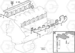 22609 Inlet manifold and exhaust manifold L330D, Volvo Construction Equipment