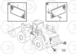 49193 Reflectors L350F, Volvo Construction Equipment