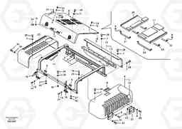 95478 Cowl frame, cover and hood EC360B SER NO INT 12152- EU&NA 80001-, Volvo Construction Equipment