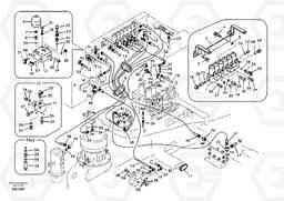 99895 Servo system, control valve to solenoid valve EC330B SER NO INT 10713- EU&NA 80001-, Volvo Construction Equipment