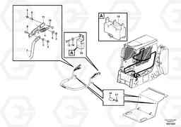 19949 Armrest MC110B, Volvo Construction Equipment