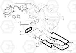 102936 Cab heating installation ECR38 TYPE 602, Volvo Construction Equipment