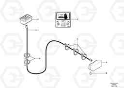 14519 Coded keypad ( anti-start ) ECR38 TYPE 602, Volvo Construction Equipment