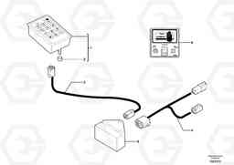 1378 Coded keypad ( anti-start ) EC30 TYPE 282, Volvo Construction Equipment