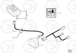 30017 Coded keypad ( anti-start ) EC15B TYPE 272 XR, Volvo Construction Equipment