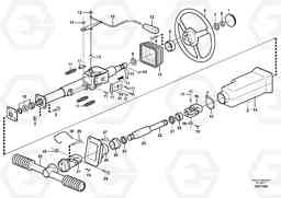 34883 Steering system T450D, Volvo Construction Equipment