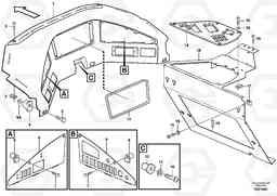 23620 Instrument panel A30D S/N -11999, - 60093 USA S/N-72999 BRAZIL, Volvo Construction Equipment