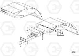 97612 Lighting, rear T450D, Volvo Construction Equipment