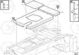 18105 Coverplates T450D, Volvo Construction Equipment