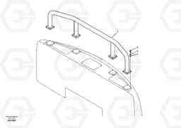 28545 Upper protection, Forestry EC210B APPENDIX FX FORESTRY VER., Volvo Construction Equipment