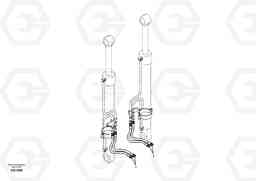 20326 Working hydraulic, boom cylinder EC210B APPENDIX FX FORESTRY VER., Volvo Construction Equipment