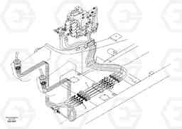 20327 Servo system, control valve to remote control valve EC210B APPENDIX FX FORESTRY VER., Volvo Construction Equipment