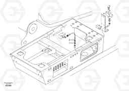 7493 Servo system, control valve piping. EC210B APPENDIX FX FORESTRY VER., Volvo Construction Equipment