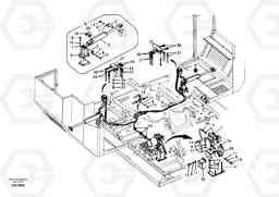 19965 Working hydraulics, Gullwing tilting device EC210B APPENDIX FX FORESTRY VER., Volvo Construction Equipment