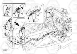 71395 Fuel pipe - Fuel tank EC290B SER NO INT 13562- EU & NA 80001-, Volvo Construction Equipment