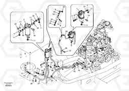 9133 Fuel pipe - Fuel tank EC140B, Volvo Construction Equipment